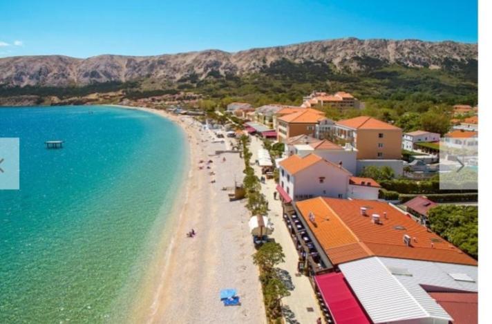 Apartmani Baska S Pogledom Na More Exteriör bild